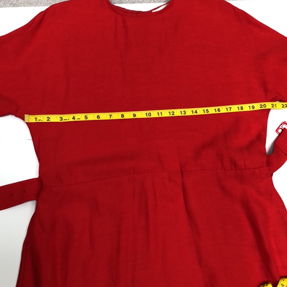 Aritzia/Wilfred Viscose/linen dress - red - S - Picture 8 of 13
